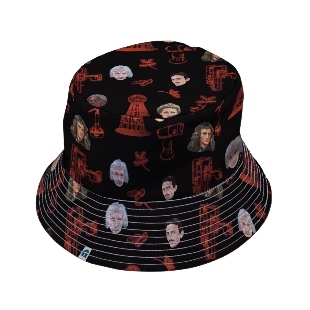 Rusty Science Legends Bucket Hat - M - Grey Stitching - -