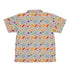 Science Detailed Microbes Pink Orange Youth Hawaiian Shirt - YXS - -