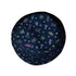 Science DNA Molecules Dark Navy Bucket Hat - M - Black Stitching - -