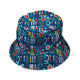 Science Lab Blue Science Bucket Hat - M - Grey Stitching - -