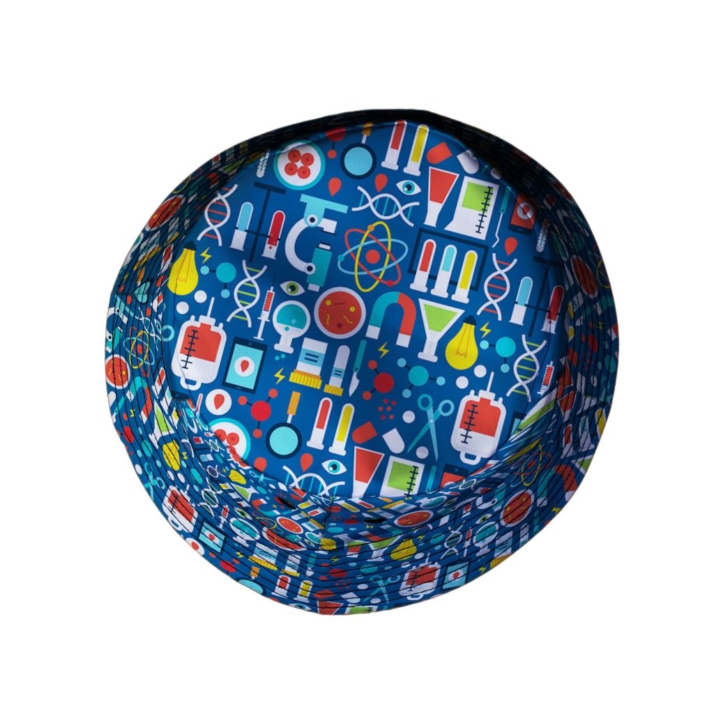 Science Lab Blue Science Bucket Hat | Geek Tropical