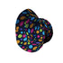 Science Microbiology Rainbow Navy Bucket Hat - M - Black Stitching - -