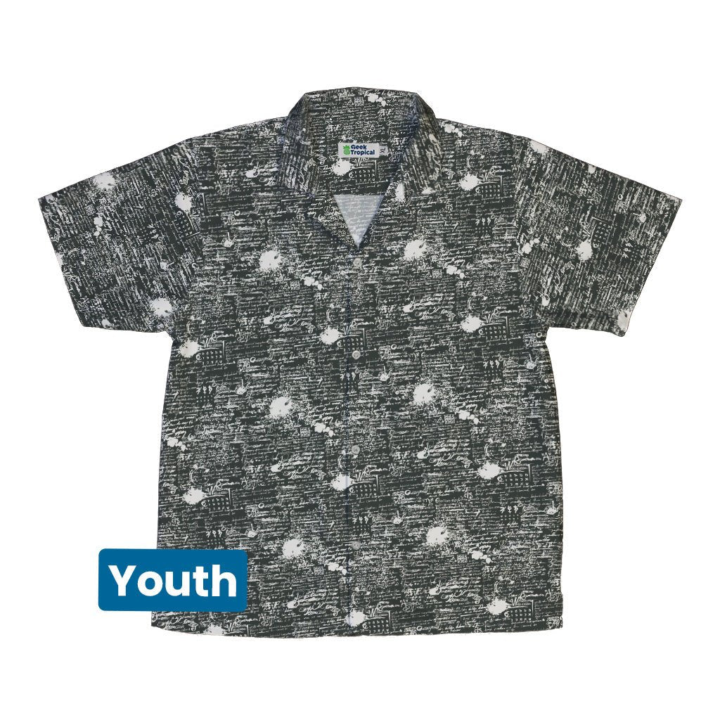 Scripted Ink Youth Hawaiian Shirt - YXS - -