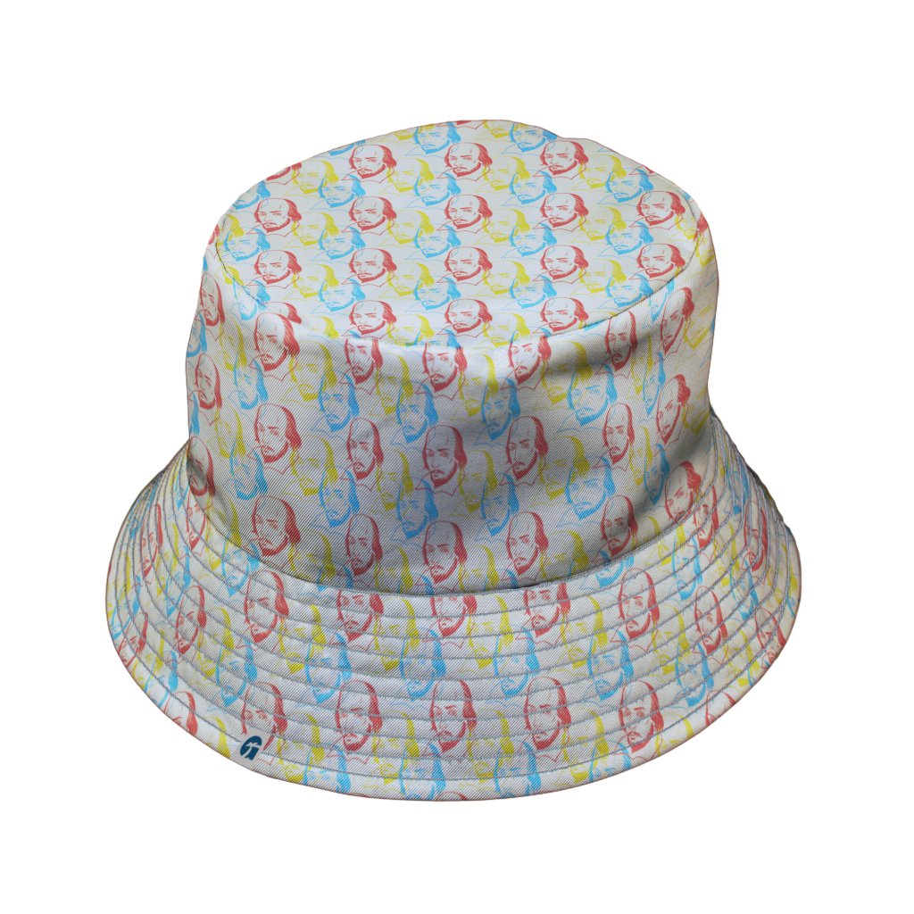 Shakespeare Primary Colors Bucket Hat - M - Grey Stitching - -