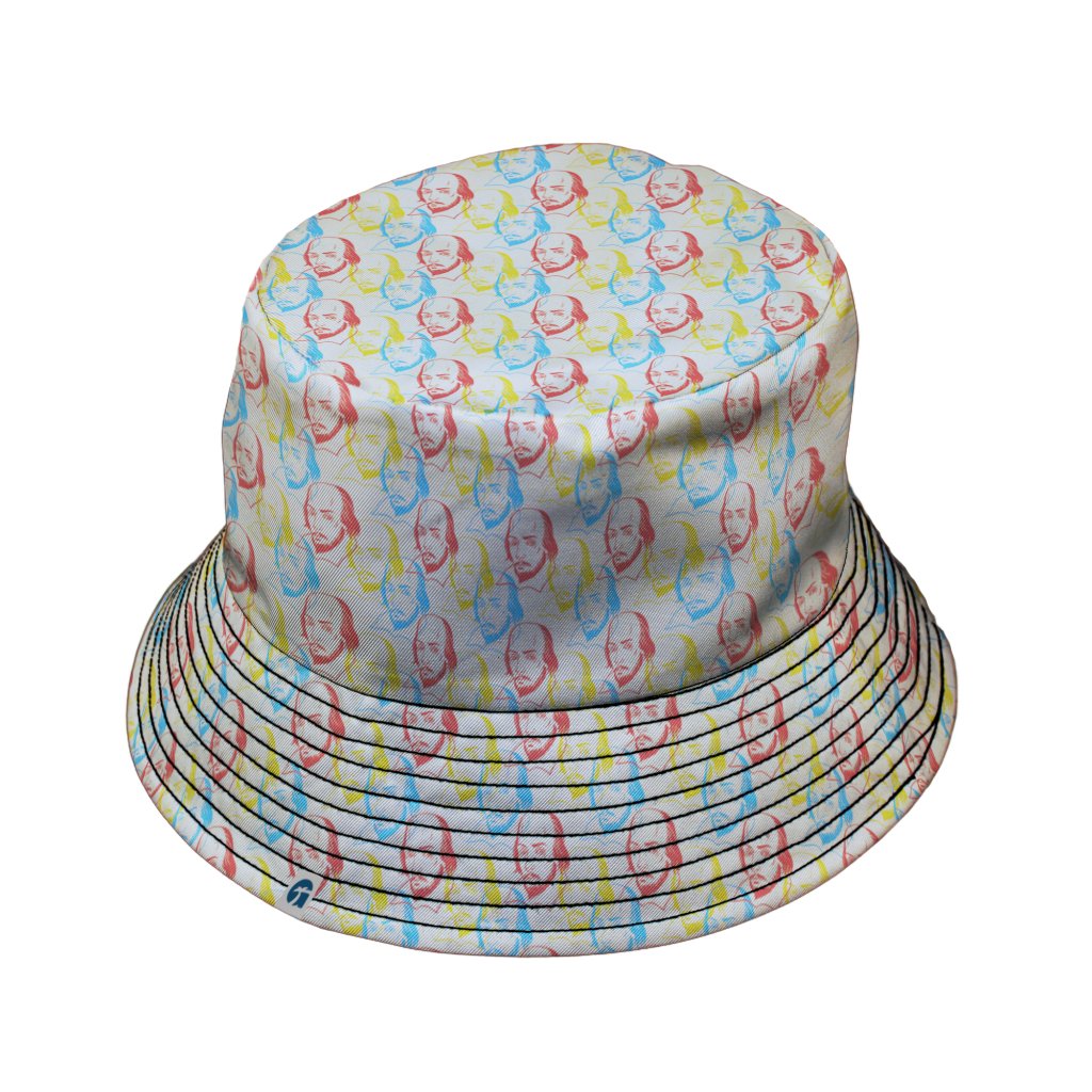 Shakespeare Primary Colors Bucket Hat - M - Black Stitching - -