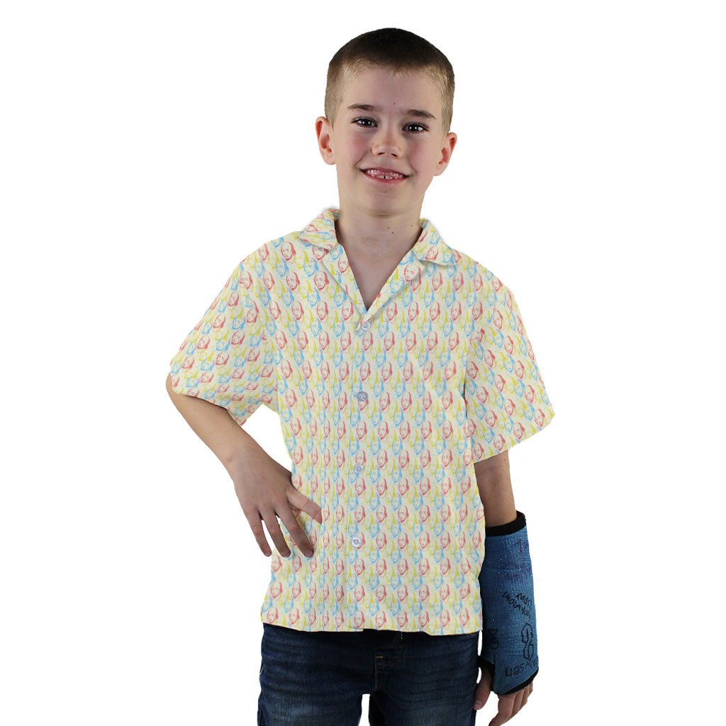 Shakespeare Primary Colors Youth Hawaiian Shirt - YXS - -