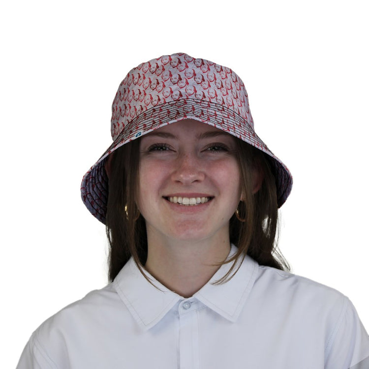 Shakespeare Red Macbeth Bucket Hat - M - Black Stitching - -