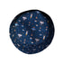 Space Retro Arcade Video Game Blue Gray Bucket Hat - M - Black Stitching - -