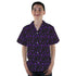 Spooky Halloween Purple Youth Hawaiian Shirt - YL - -
