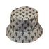 Stealth Fighters Tan Aviation Light Blue Bucket Hat - M - Black Stitching - -