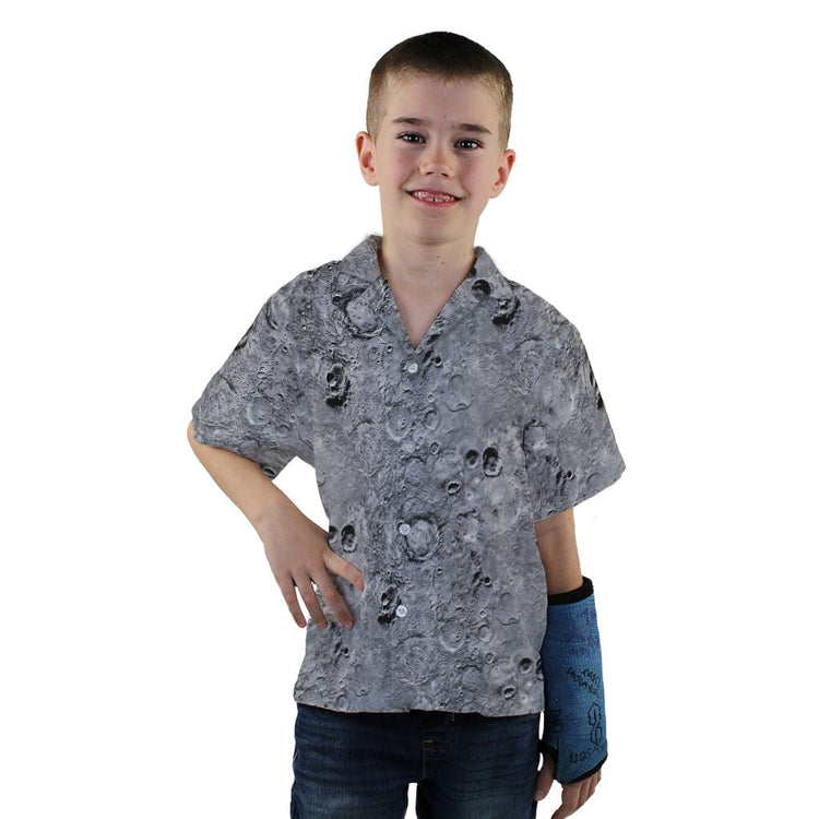 Surface of Mercury Youth Hawaiian Shirt - YXS - -