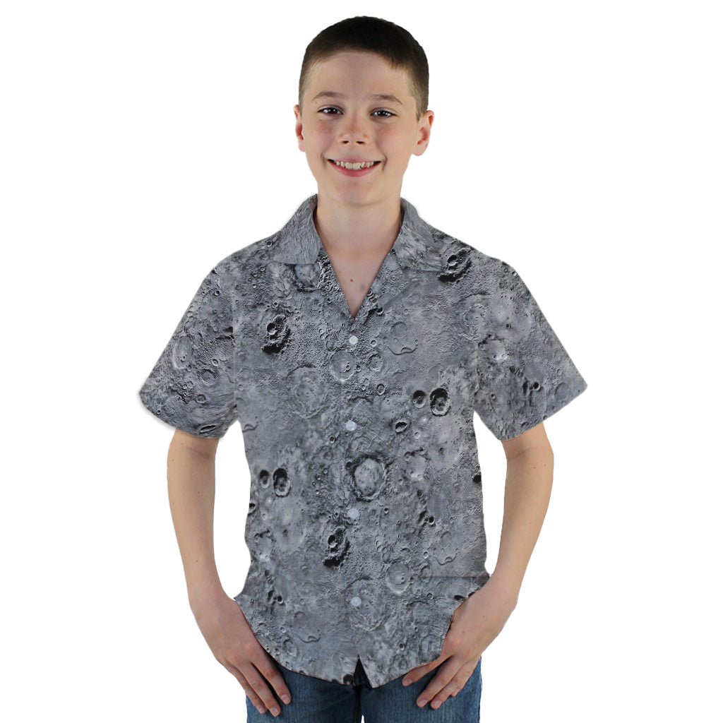 Surface of Mercury Youth Hawaiian Shirt - YXS - -