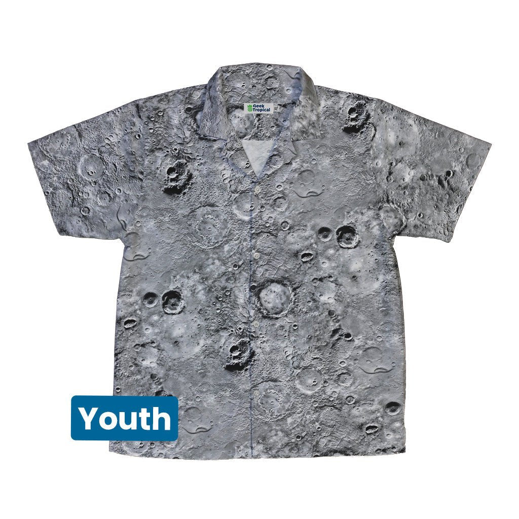 Surface of Mercury Youth Hawaiian Shirt - YXS - -