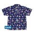 Tabletop RPG Weapons Items Purple Blue Dnd Youth Hawaiian Shirt - YXS - -