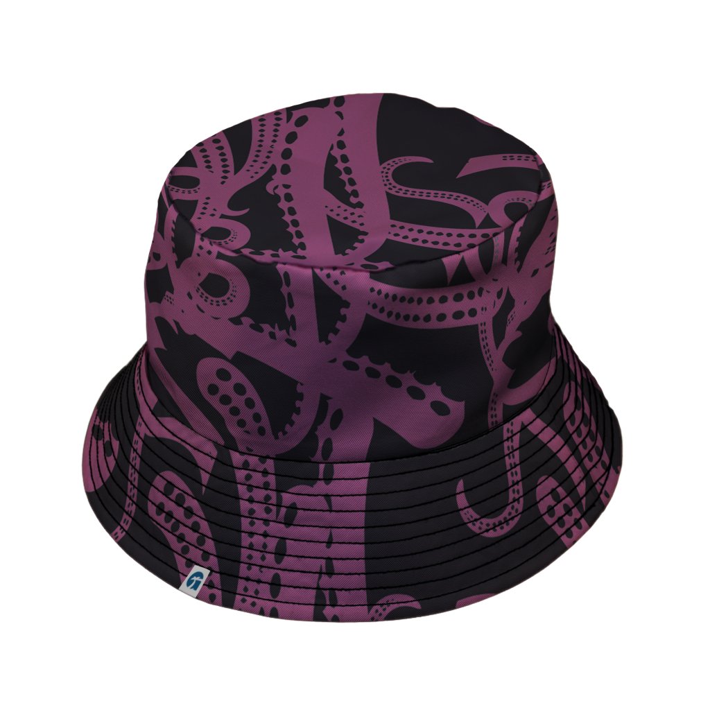 Tentacles of Cthulhu Bucket Hat - M - Black Stitching - -