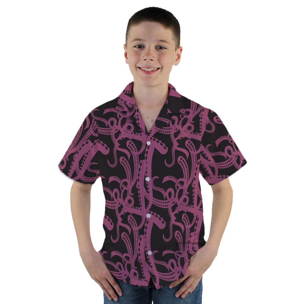Tentacles of Cthulhu Youth Hawaiian Shirt - YM - -