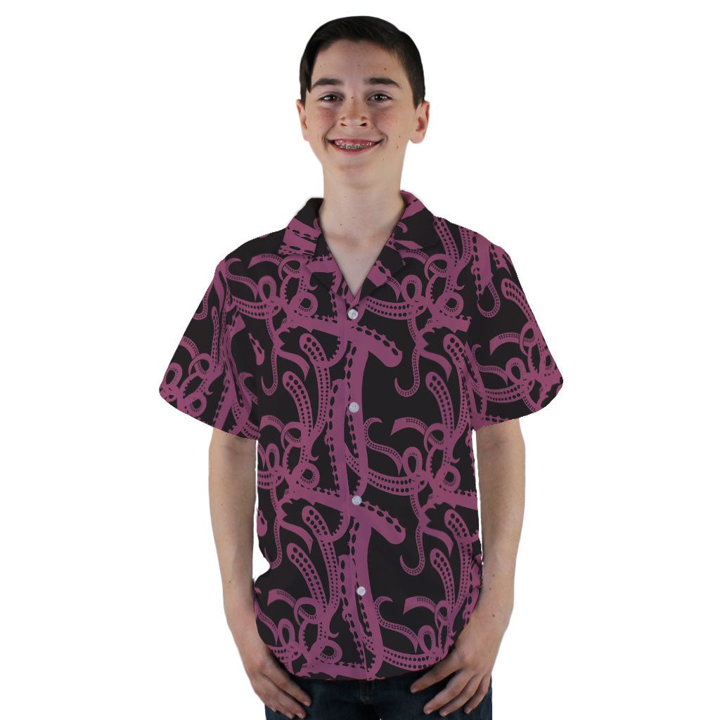 Tentacles of Cthulhu Youth Hawaiian Shirt - YL - -