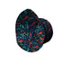 Tropical Dinosaur Green Aloha Hawaiian Bucket Hat - M - Black Stitching - -