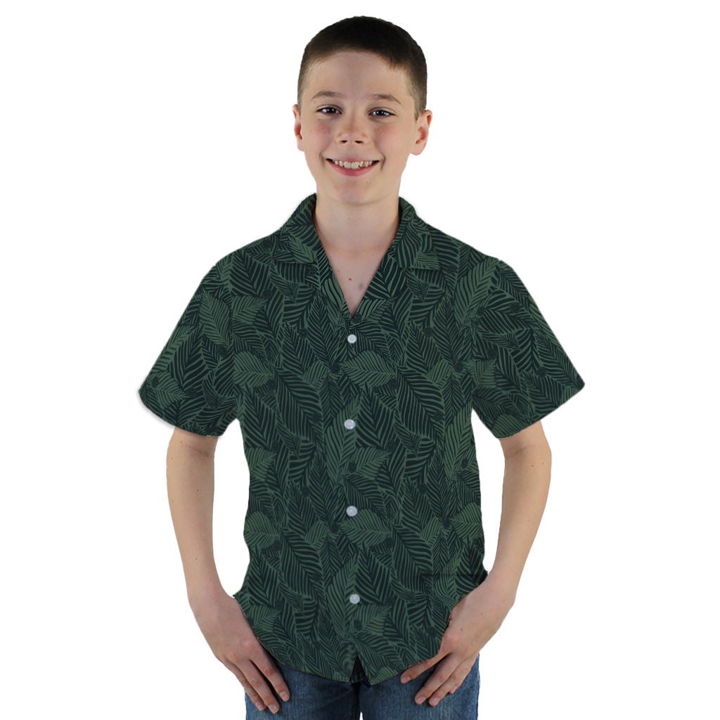 Tropical Dnd Dice Youth Hawaiian Shirt - YXS - -