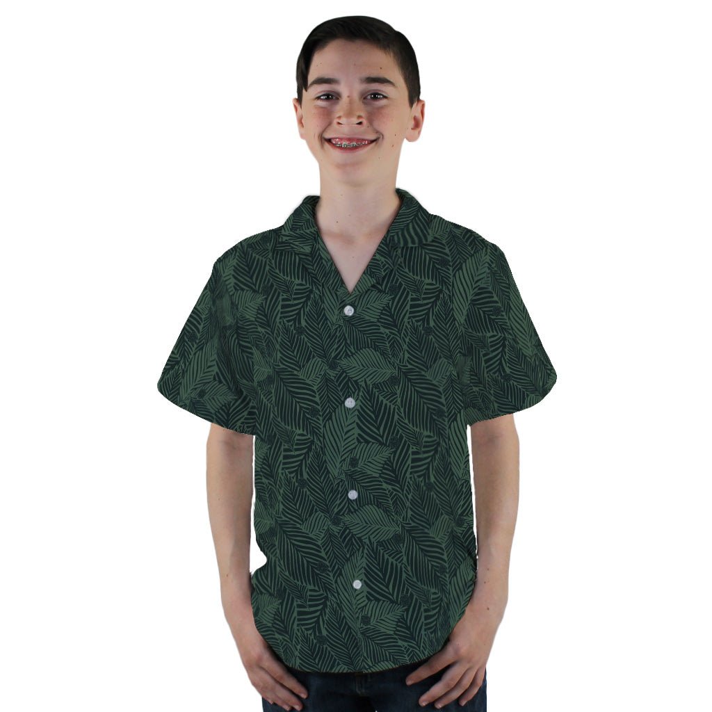 Tropical Dnd Dice Youth Hawaiian Shirt - YXS - -