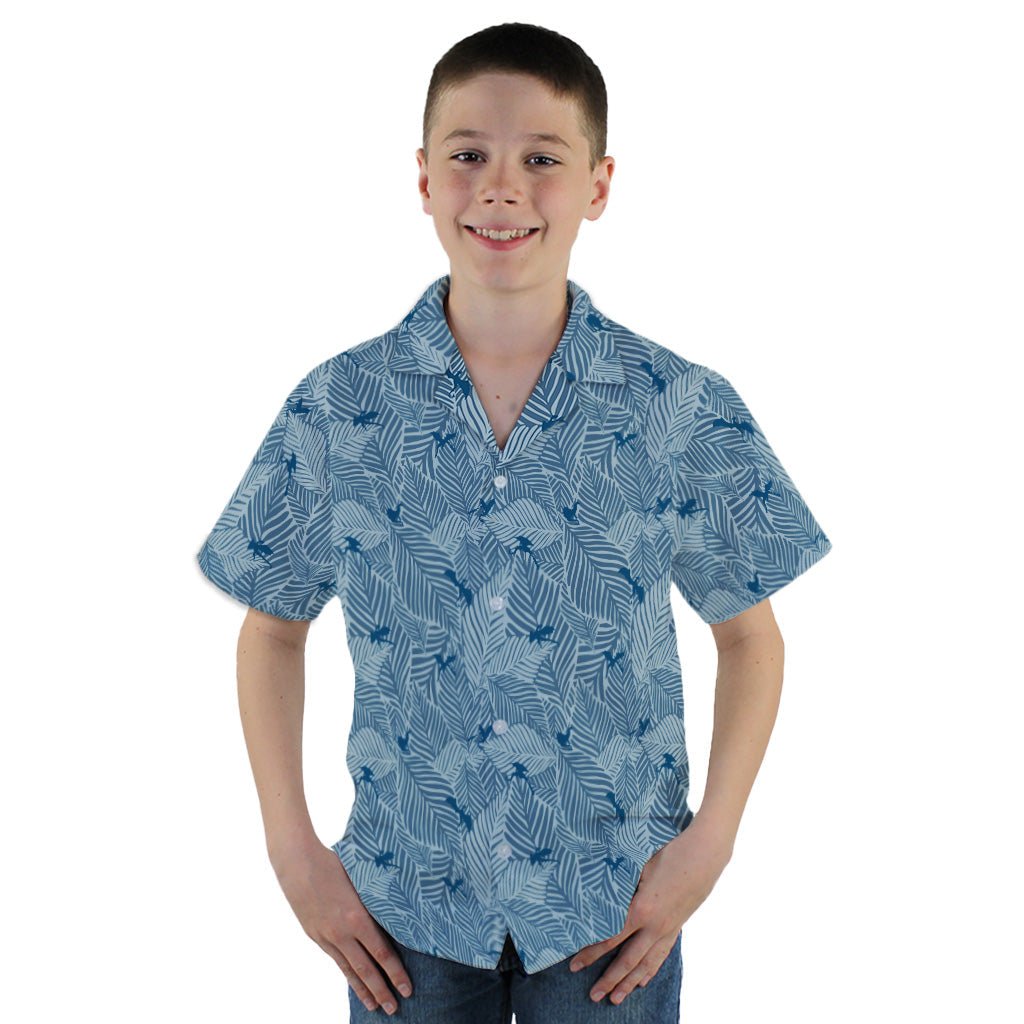 Tropical Dragons Youth Hawaiian Shirt - YXS - -