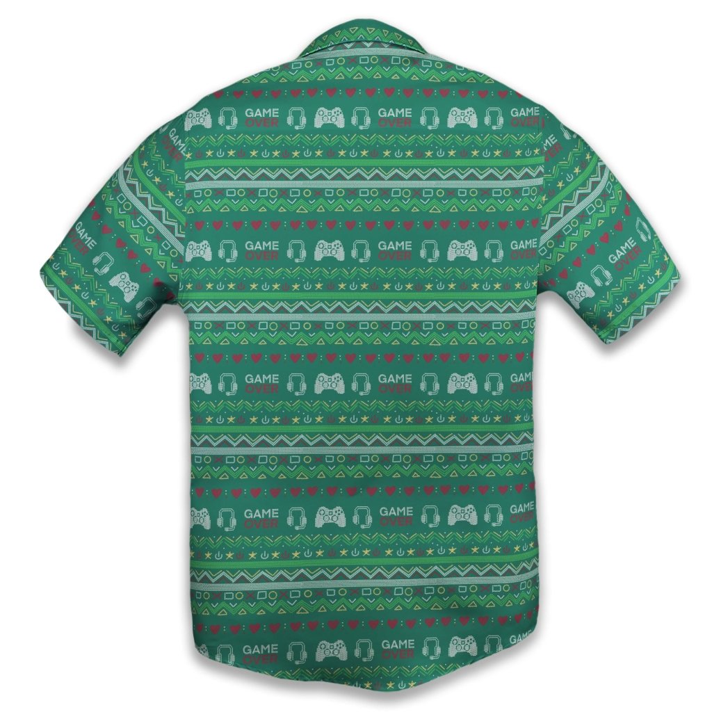 Hawaiian shop shirt sweater