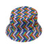 Video Game Swords Rainbow LGBTQ+ Pride Bucket Hat - M - Grey Stitching - -