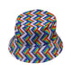 Video Game Swords Rainbow LGBTQ+ Pride Bucket Hat - M - Grey Stitching - -