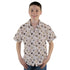 Vintage Gothic Library Youth Hawaiian Shirt - YM - -