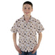 Vintage Gothic Library Youth Hawaiian Shirt - YM - -